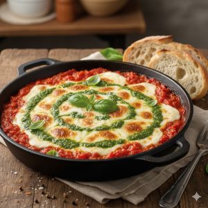 DeLulus Cali napolitana al queso con pan de la casa