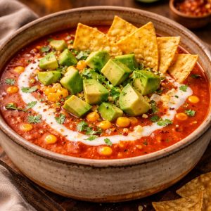 DeLulus Cali sopa de tomate mexicana