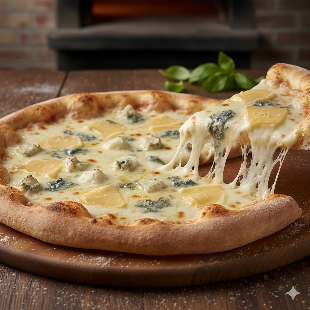 pizza tres quesos pizza tres quesos