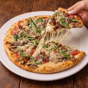 pizza vegana (sin queso)