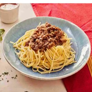 DeLulus Cali pasta boloñesa