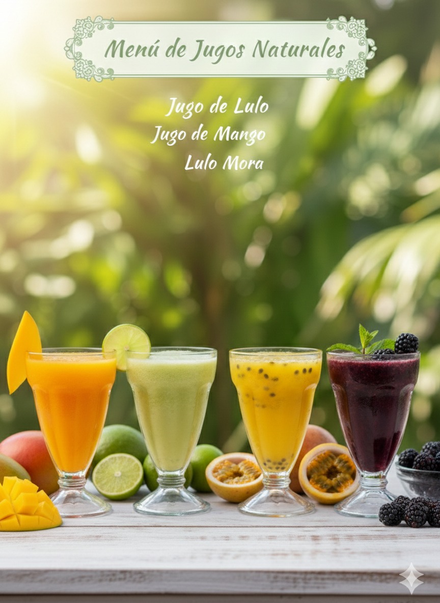 jugo en agua jugo en agua